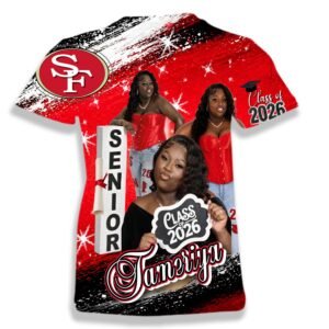Santa Fe All Over Graduation Custom Shirt